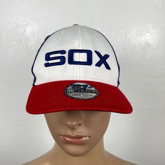 New Era Cap Chicago White Sox Authentic Collection Fitted Cap Size Child Youth - Picture 1 of 7